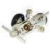 LINE2design Solid Brass Medical Oxygen Regulator 0 - 25 L / min Barbed Fitting Packed In Clear Poly Bag - Discontinued - 2