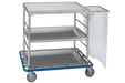 Surgical Case Cart, 35-3/8"W X 26-3/8"D X 35-5/8"H - Pedigo CDS-153 - 1