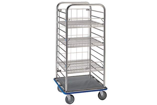 Procedure Cart, 29-3/4"W X 29-3/4"D X 62"H - Pedigo CDS-262