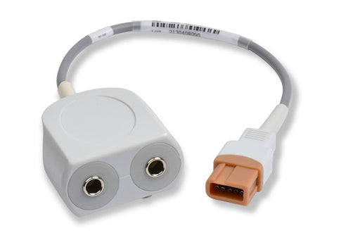 DSL-AD20 Spacelabs Compatible Temperature Adapter. Dual, Female Mono Plug Connectors