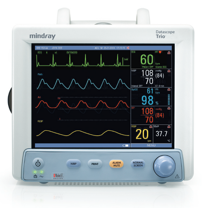 Mindray Datascope Trio Compact Portable Bedside Patient Monitor (Refurbished)