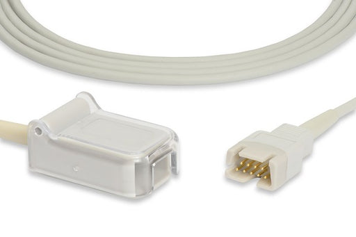 E704M-490 Masimo Compatible SpO2 Adapter Cable. 110 cm