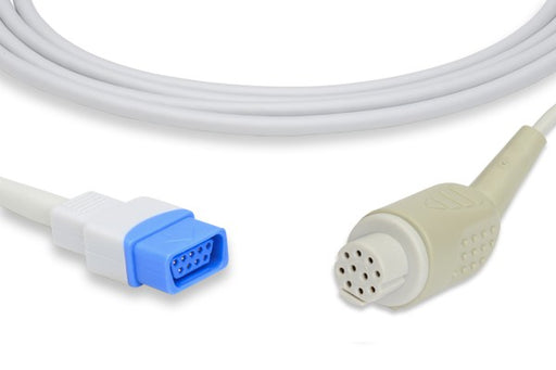 E708-1190 Datex Ohmeda Compatible SpO2 Adapter Cable. 220 cm