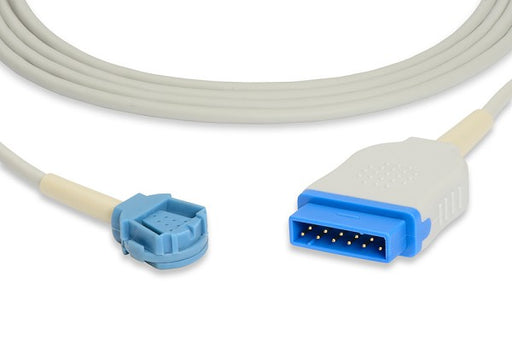 E708-1210 Datex Ohmeda Compatible SpO2 Adapter Cable. 220 cm