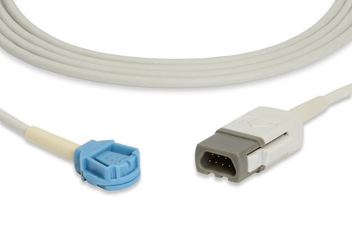 E708-1600 Datex Ohmeda Compatible SpO2 Adapter Cable. 220 cm
