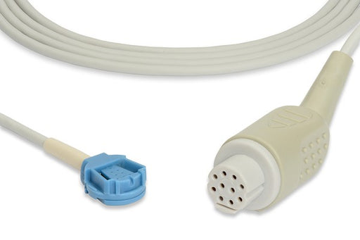 E708-2090 Datex Ohmeda Compatible SpO2 Adapter Cable. 220 cm