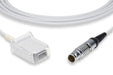 E708-240 Mennen Compatible SpO2 Adapter Cable. 220 cm - 1