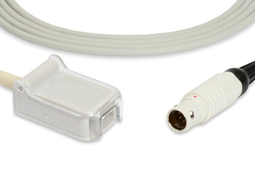 E708-280 Draeger Compatible SpO2 Adapter Cable. 220 cm