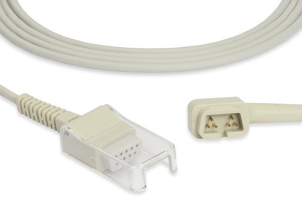 E708-750 Criticare Compatible SpO2 Adapter Cable. 220 cm