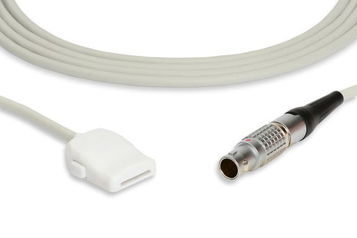 E708M-14P0 Invivo Compatible SpO2 Adapter Cable. 110 cm