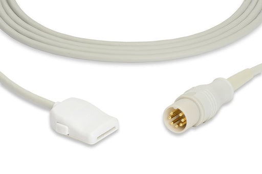 E708M-17P0 Schiller Compatible SpO2 Adapter Cable. 220 cm