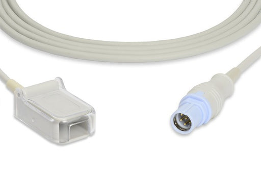 E708M-230 Draeger Compatible SpO2 Adapter Cable. 220 cm