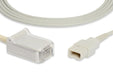 E708M-740 Spacelabs Compatible SpO2 Adapter Cable. 220 cm - 1