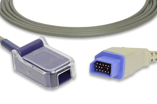 E710P-360 Nihon Kohden Compatible SpO2 Adapter Cable. 300 cm