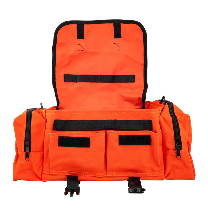 First Aid Kit - Economic Cab Bag, 13" x 9" x 6", Orange - Line2Design 52350-O-KIT