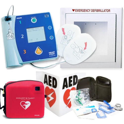 Philips HeartStart FR2+ AED Package (Refurbished)