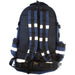 LINE2design First Responder Backpack Emergency EMS Medical Empty Trauma Bag with Star Of Life Logo Shoulder Straps & Waist Belt - Navy Blue - LINE2designs 56440-N - 6