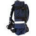LINE2design First Responder Backpack Emergency EMS Medical Empty Trauma Bag with Star Of Life Logo Shoulder Straps & Waist Belt - Navy Blue - LINE2designs 56440-N - 4