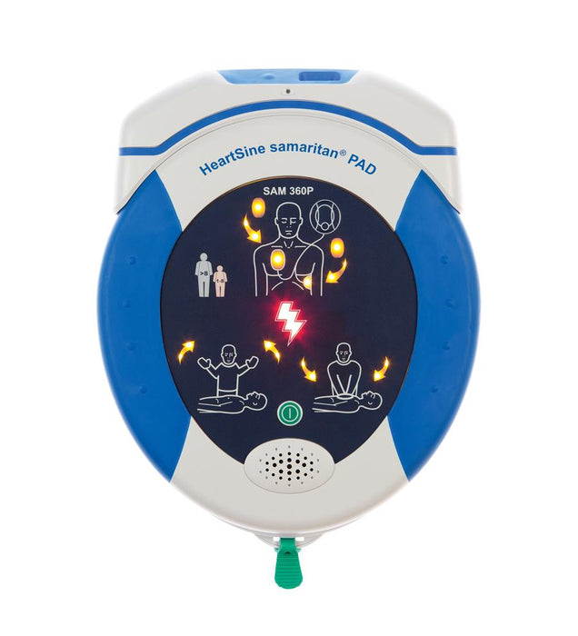 HeartSine Samaritan 360P Connected AED with HeartSine Gateway - Heartsine 360-BAC-US-GW