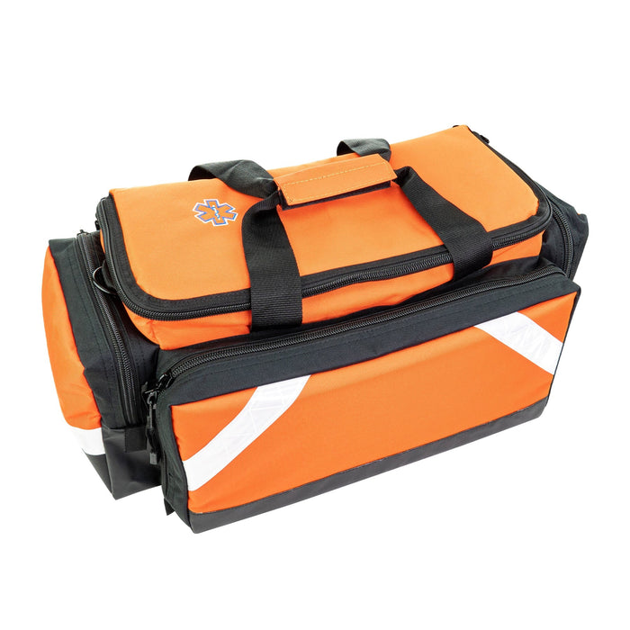 LINE2design First Aid Deluxe EMS Elite Medical Trauma Bag EMT Paramedic with Shoulder Straps & Reflective Trim - LINE2design 52850-O