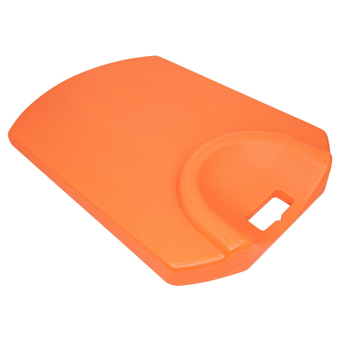 LINE2design CPR Board Life Saver Medical Board First Aid Supplies - Easy Patient Lifting CPR Board - Orange - LINE2design 68025-O