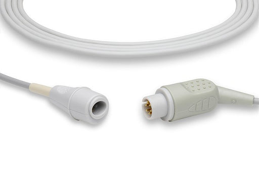 IC-6P-ED0 AAMI Compatible IBP Adapter Cable. Edwards Connector