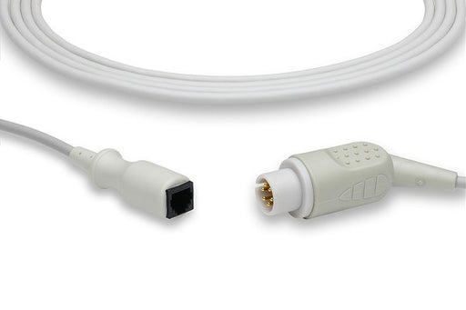 IC-6P-MX0 AAMI Compatible IBP Adapter Cable. Medex Abbott Connector