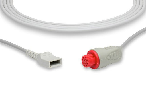 IC-DX-UT0 Datex Ohmeda Compatible IBP Adapter Cable. Utah Connector