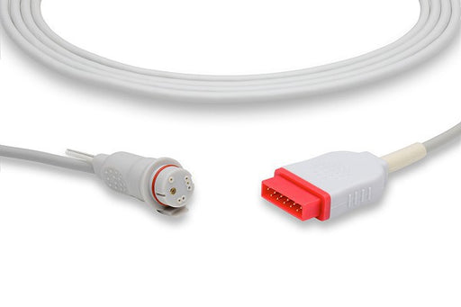 IC-MQ-BD0 GE Healthcare - Marquette Compatible IBP Adapter Cable. BD Connector