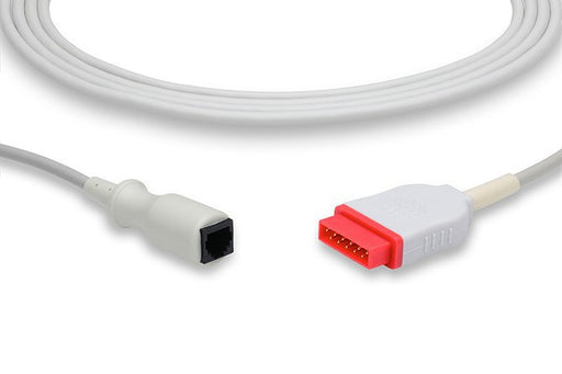 IC-MQ-MX0 GE Healthcare - Marquette Compatible IBP Adapter Cable. Medex Abbott Connector
