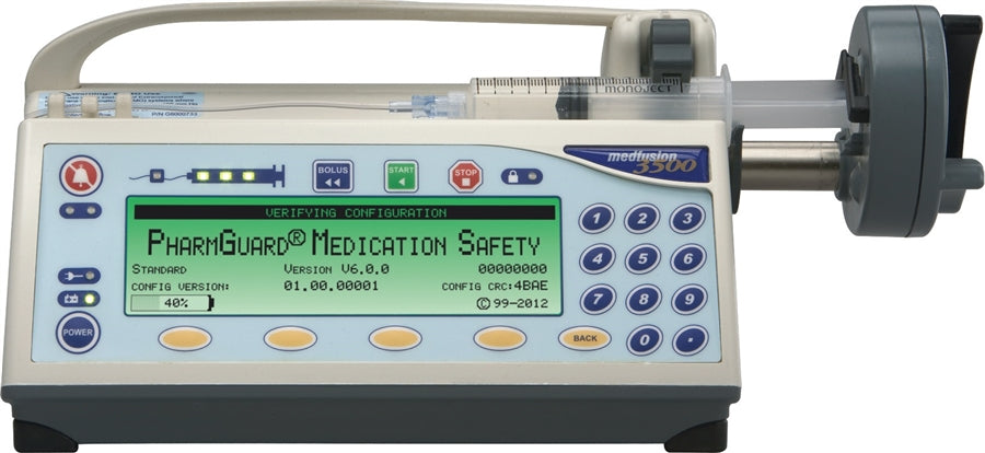 Medex Medfusion 3500 Syringe Infusion Pump Version 6 with Anesthesia software(Refurbished)