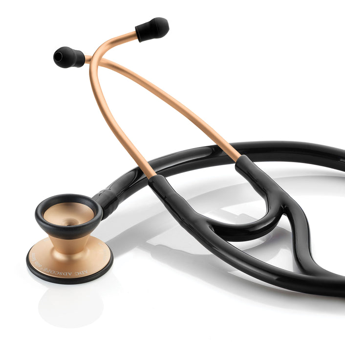 ADSCOPE 606 Cardiology-lite Adult-28",Rose Gold/Black - ADC 606RGBK
