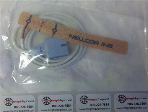 Nellcor Oxisensor II Disposable Neonatal / Adult Sensor N-25 (1 sensor)
