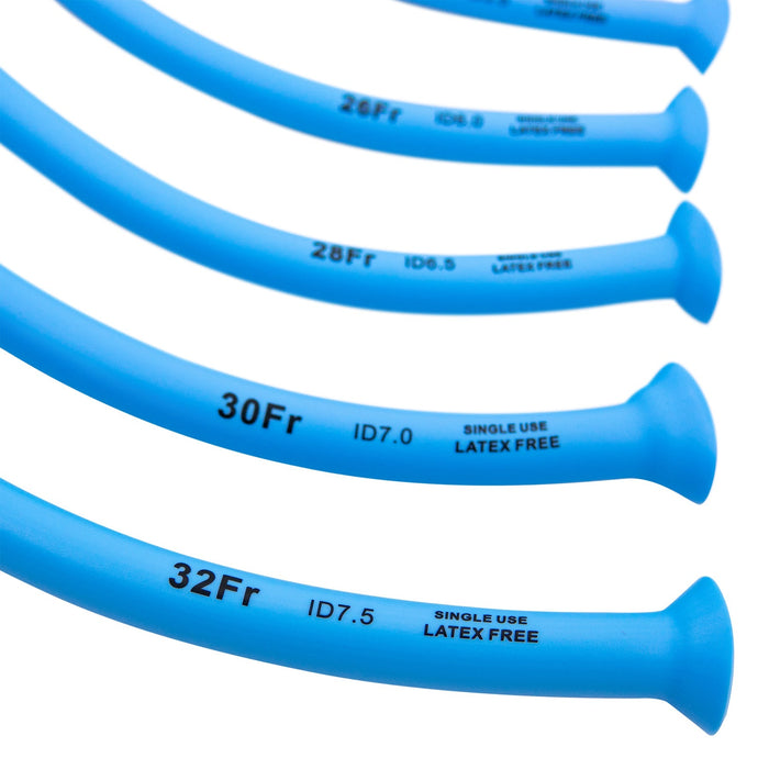 LINE2design Nasopharyngeal (Nasal) Airway Kit, 6 pcs NPA, Airway Manag ...