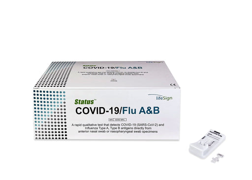 EUA Authorized COVID-19/Flu A&B (25 Tests) - Lifesign 33225