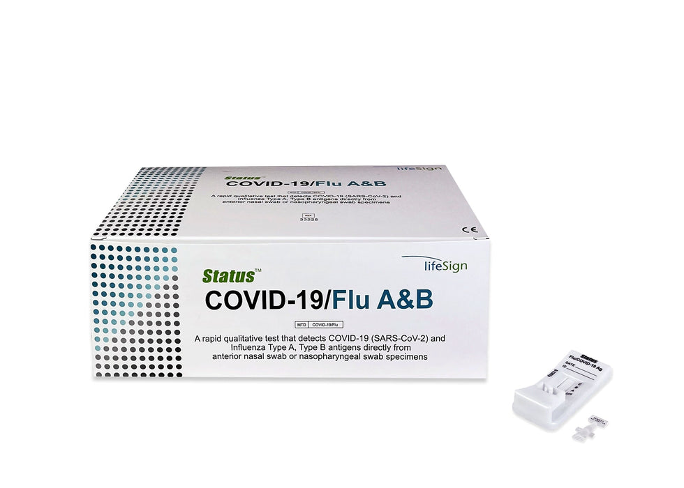 EUA Authorized COVID-19/Flu A&B (25 Tests) - Lifesign 33225 — Integris ...