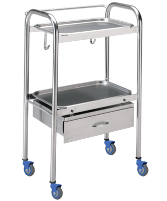 Anesthetist Table, With SS Drawer - Pedigo P-1100-SS