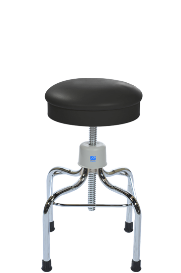 Operating Room Stool, Tb-133 Approved, Pvc-Free, Glacier - Pedigo T-38-GLC