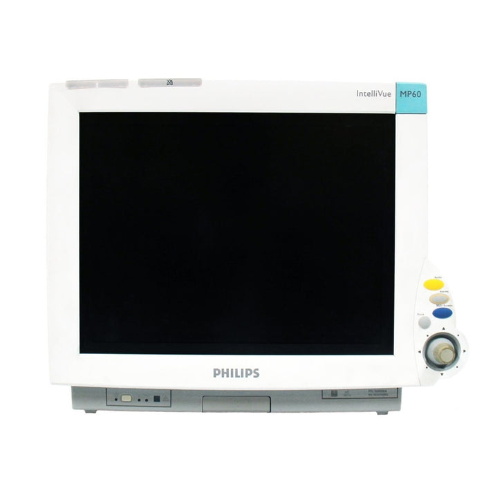 Philips IntelliVue MP60 Patient Monitor w/ M3001A, M1116B (Refurbished)