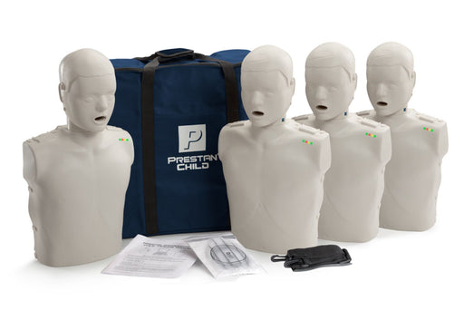 Prestan Professional Child CPR Training Manikins 4-Pack - Prestan PP-CM-400M-MS / PP-CM-400M-DS