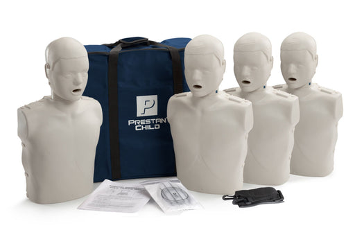 Prestan Professional Child CPR Training Manikins 4-Pack  - Prestan PP-CM-400-MS / PP-CM-400-DS