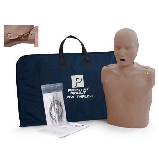 Prestan Professional Adult Jaw Thrust  CPR-AED Training Manikin - Prestan PP-JTM-100M-MS / PP-JTM-100M-DS