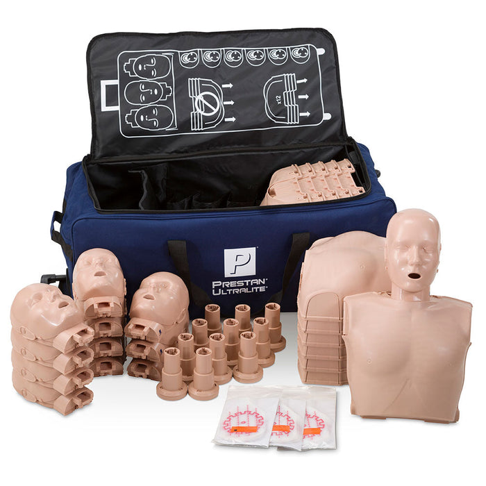 PRESTAN Ultralite® Manikin 12-Pack - Prestan PP-ULM-1200-MS / PP-ULM-1200-DS