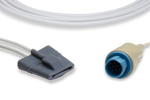 S110S-160 Nihon Kohden Compatible Direct-Connect SpO2 Sensor. Pediatric Soft