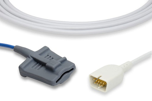 S405S-160 Nihon Kohden Compatible Short SpO2 Sensor. Adult Soft
