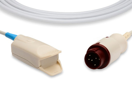 S410-130 Kontron Compatible Direct-Connect SpO2 Sensor. Adult Clip