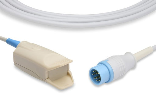 S410-2130 DRE Compatible Direct-Connect SpO2 Sensor. Adult Clip