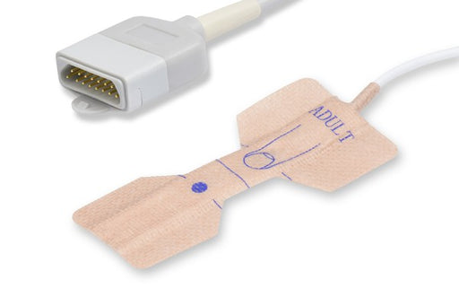 S503-2030 Masimo Compatible Disposable SpO2 Sensor. Adult (>40Kg) Bag of 20