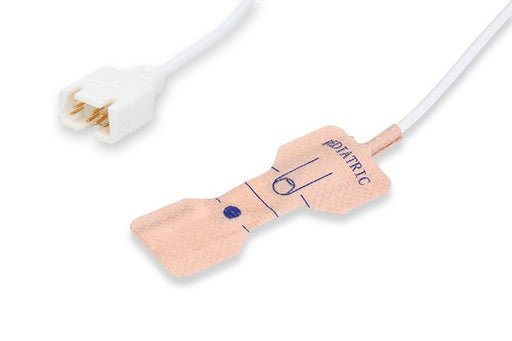 S523-490 Masimo Compatible Disposable SpO2 Sensor. Pediatric (10-50Kg) Box of 20