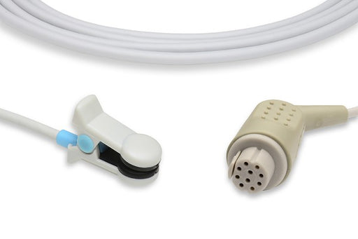 S910-090 Datex Ohmeda Compatible Direct-Connect SpO2 Sensor. Adult Ear Clip